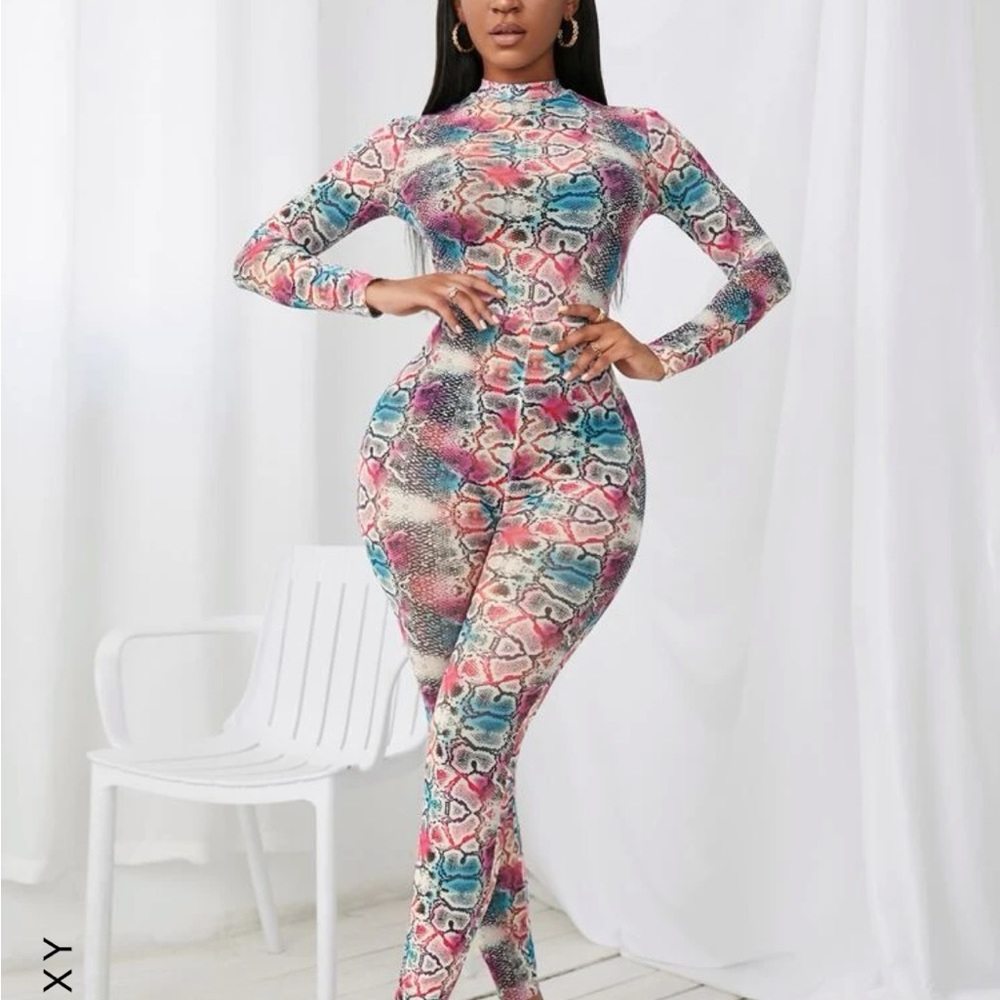 Snakeskin Print (Multicolor)